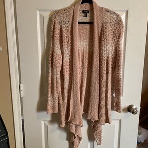 Pink Jones New York bubble knit cardigan XL